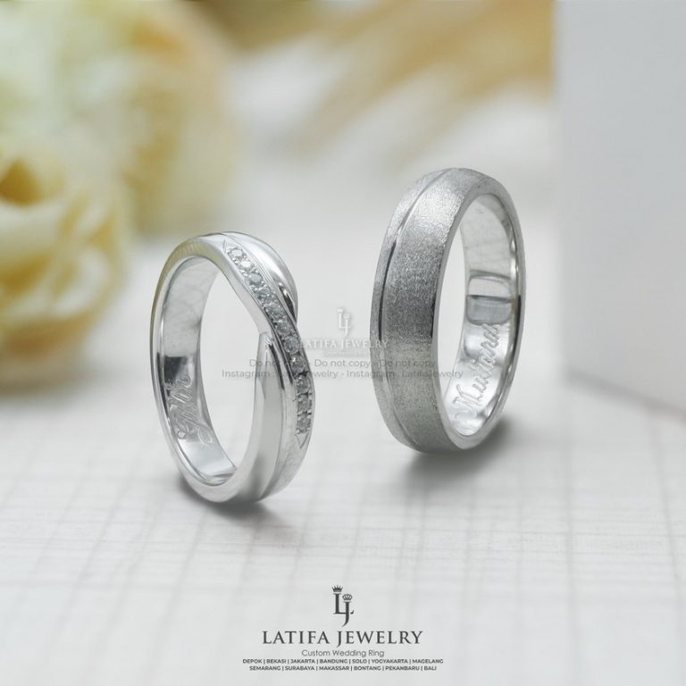Cincin Nikah Solo Cincin Kawin Solo Cincin Tunangan Solo Couple Custom Emas Palladium Perak Platinum Solo (20)