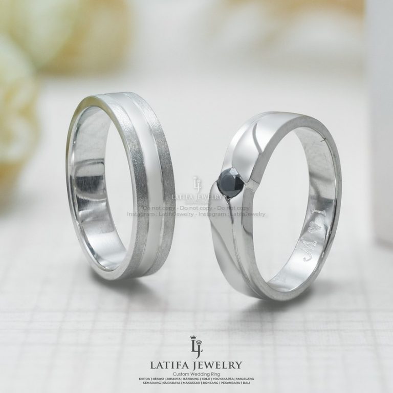 Cincin Nikah Solo Cincin Kawin Solo Cincin Tunangan Solo Couple Custom Emas Palladium Perak Platinum Solo (22)