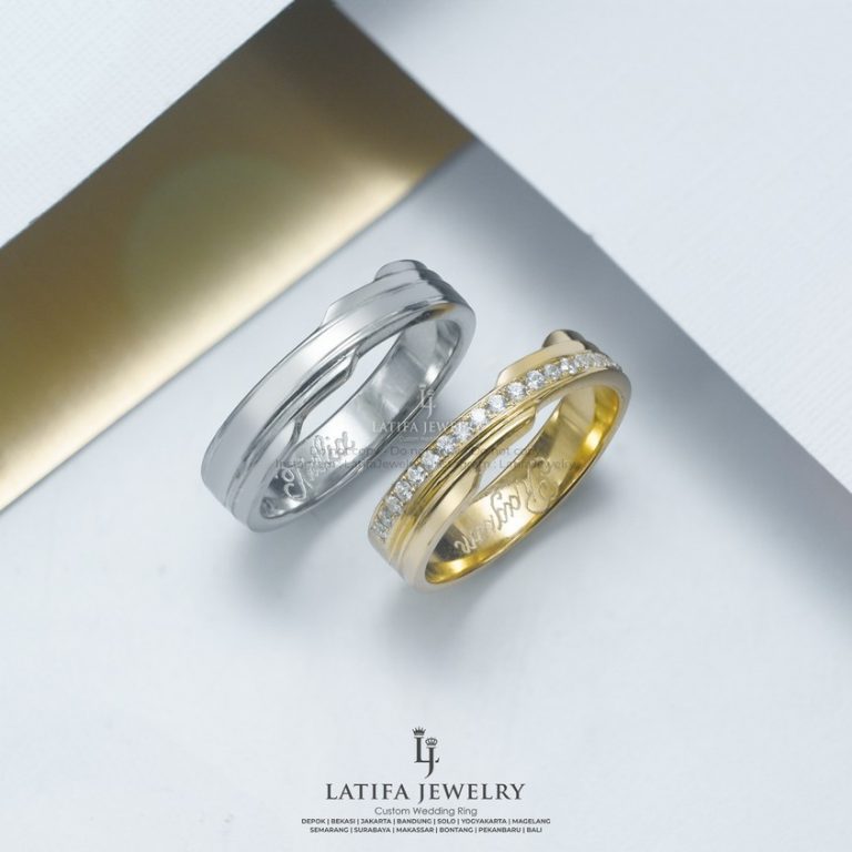 Cincin Nikah Solo Cincin Kawin Solo Cincin Tunangan Solo Couple Custom Emas Palladium Perak Platinum Solo (23)