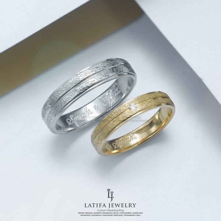 Cincin Nikah Solo Cincin Kawin Solo Cincin Tunangan Solo Couple Custom Emas Palladium Perak Platinum Solo (25)