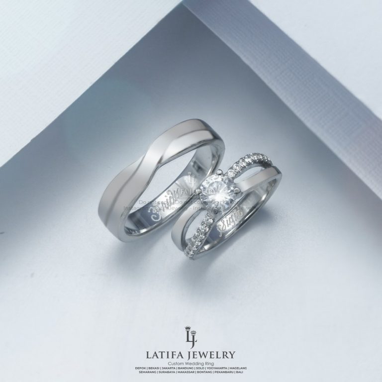 Cincin Nikah Solo Cincin Kawin Solo Cincin Tunangan Solo Couple Custom Emas Palladium Perak Platinum Solo (29)