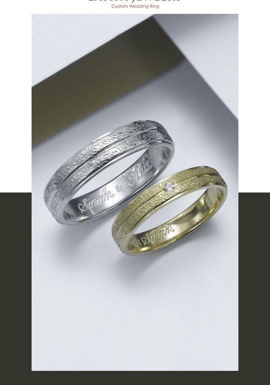 Cincin Nikah Solo Cincin Kawin Solo Cincin Tunangan Solo Couple Custom Emas Palladium Perak Platinum Solo (57)