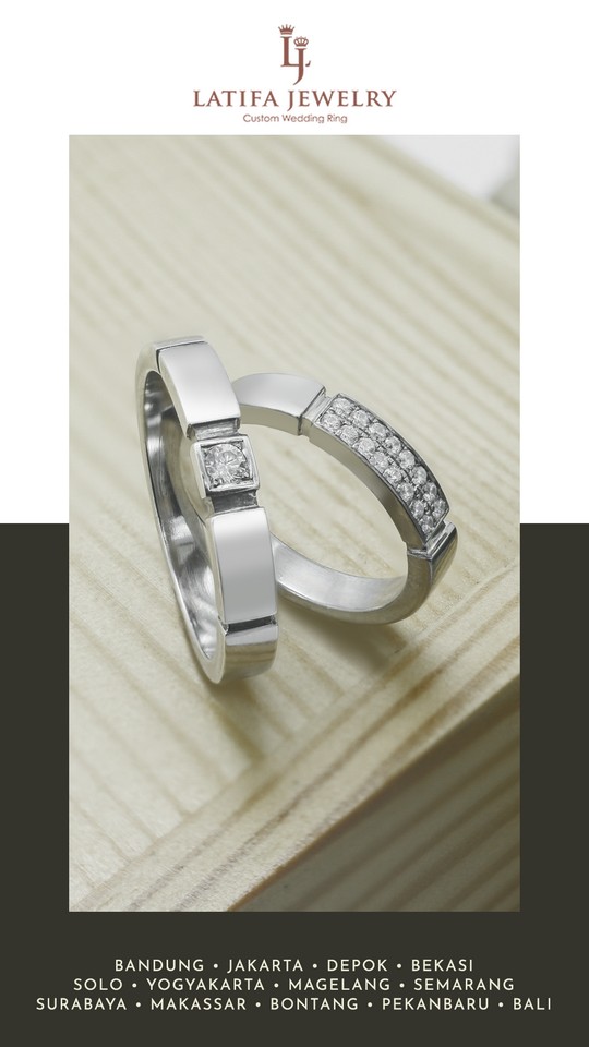Cincin Nikah Solo Cincin Kawin Solo Cincin Tunangan Solo Couple Custom Emas Palladium Perak Platinum Solo (61)