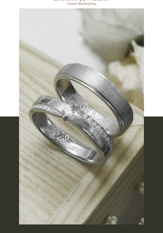 Cincin Nikah Solo Cincin Kawin Solo Cincin Tunangan Solo Couple Custom Emas Palladium Perak Platinum Solo (62)